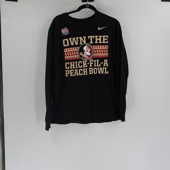 Florida Seminoles Nike Own the Chick-Fil-A Peach Bowl Mens XL Football T-Shirt - Picture 4 of 7